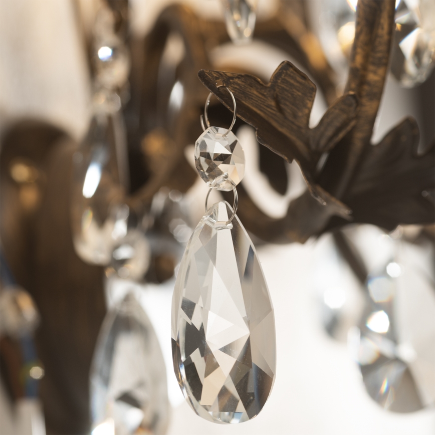 Aplică TERESA 5xE14/6W/230V bronz ONLI