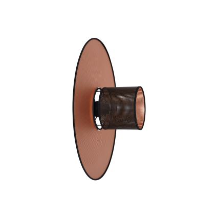 Aplică TOKYO Duolla SHINY 1xE27/15W/230V d. 50 cm cupru/negru