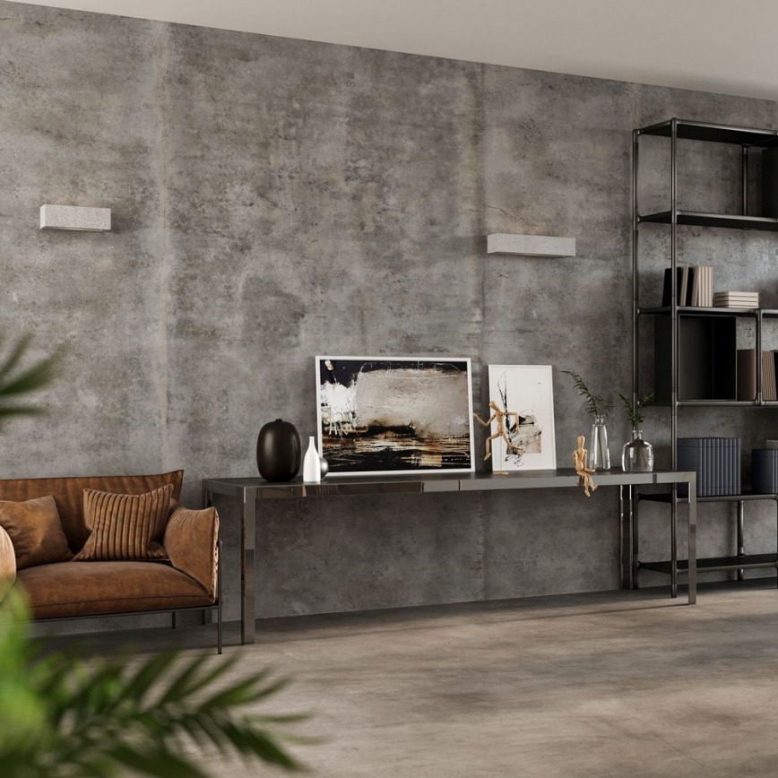 Aplică VEGA 2xE27/60W/230V 50 cm beton