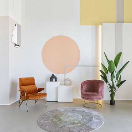 Aplică WALL 2xGU10/8W/230V albă/cupru