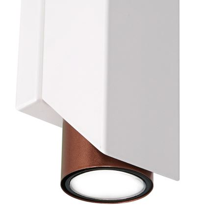 Aplică WALL 2xGU10/8W/230V albă/cupru