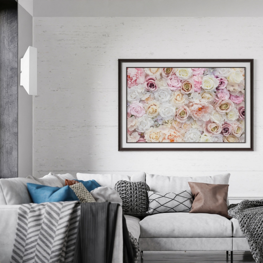 Aplică WALL 2xGU10/8W/230V albă