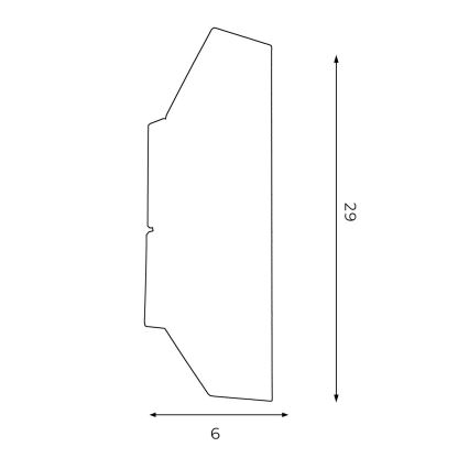 Aplică WALL 2xGU10/8W/230V albă