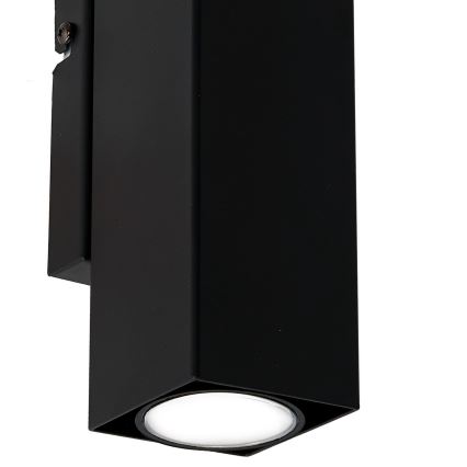 Aplică WALL 2xGU10/8W/230V neagră