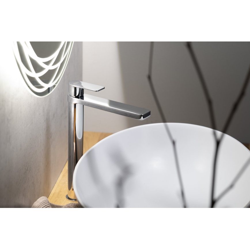 Aqualine - Baterie pentru chiuvetă DAPHNE 29 cm crom lucios