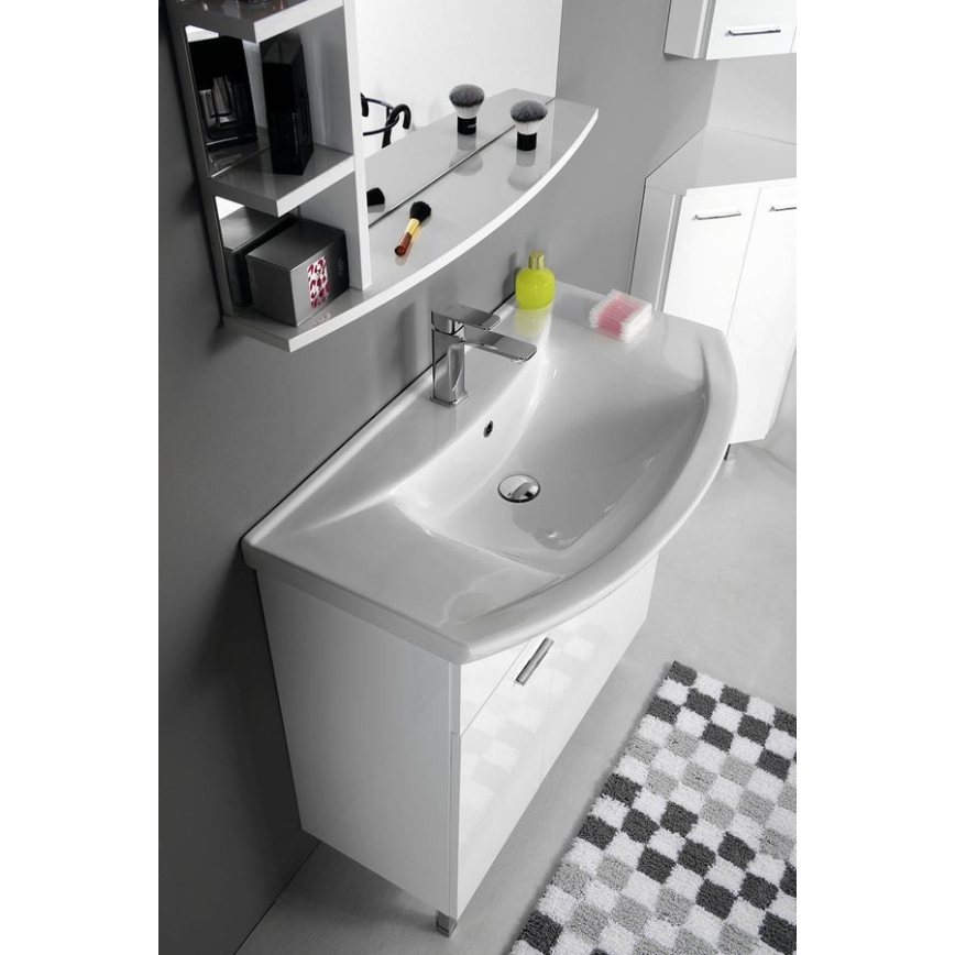 Aqualine - Lavoar încastrat ZERO 86x50 cm ceramică/alb