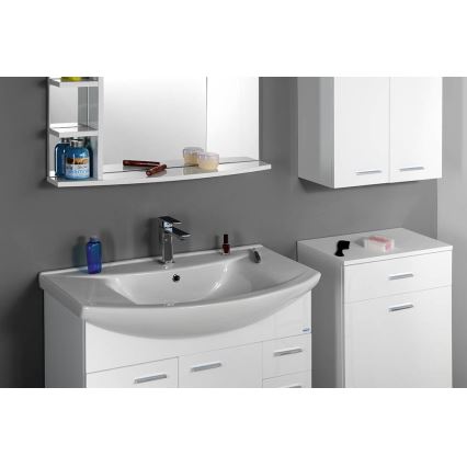 Aqualine - Lavoar încastrat ZERO 86x50 cm ceramică/alb