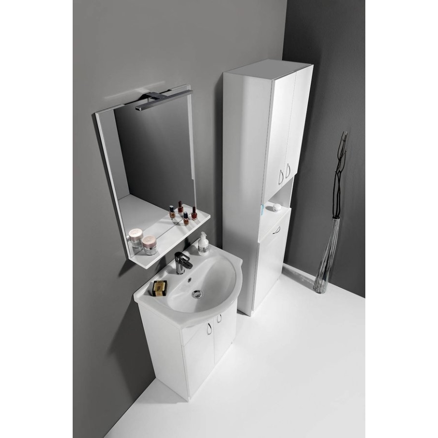 Aqualine - Oglindă BETA, 50 x 70 cm, albă