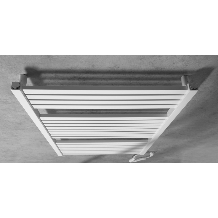 Aqualine - Radiator electric de baie TONDI-E, 400 W, 97 x 60 cm, alb