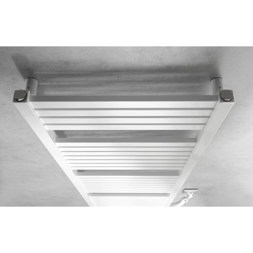 Aqualine - Radiator electric de baie TONDI-E 500 W 133 x 45 cm alb