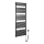 Aqualine - Radiator electric de baie TONDI-E 800 W 169 x 60 cm, negru mat