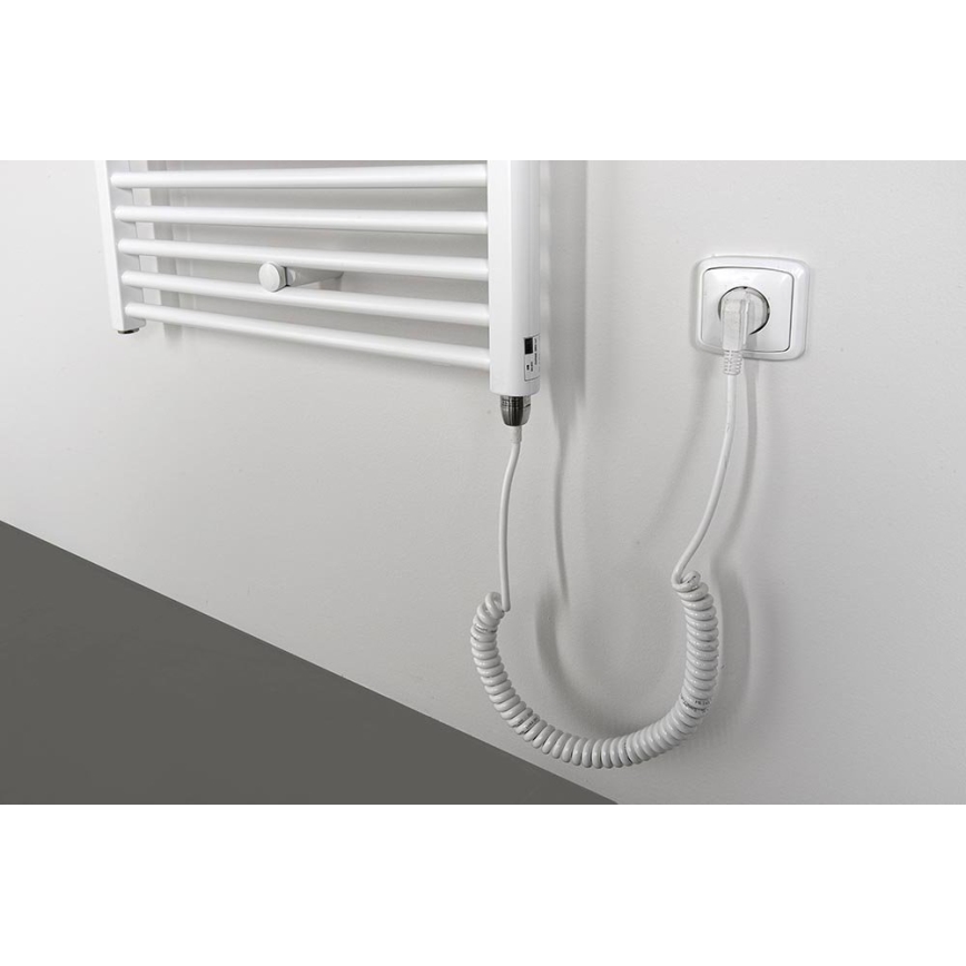 Aqualine - Radiator electric pentru baie DIRECT-E, 300 W, 96 x 45 cm, alb