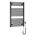 Aqualine - Radiator electric pentru baie DIRECT-E 400W 96x60 cm negru mat