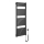 Aqualine - Radiator electric pentru baie TONDI-E, 500 W, 133 x 45 cm, negru mat