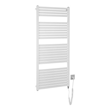 Aqualine - Radiator electric pentru baie TONDI-E 600 W, 133 x 60 cm, alb