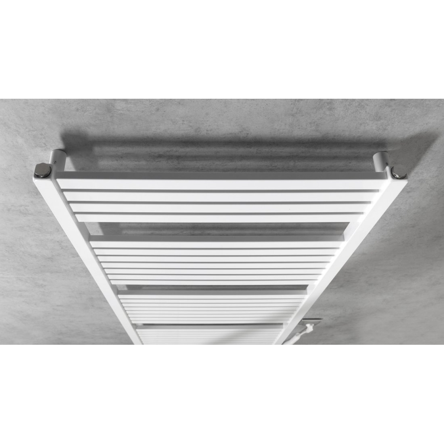 Aqualine - Radiator electric pentru baie TONDI-E 600 W, 133 x 60 cm, alb