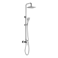 Aqualine - Set de duș cu baterie FACTOR crom lucios
