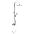 Aqualine - Set de duș KASIOPEA cu baterie, crom lucios