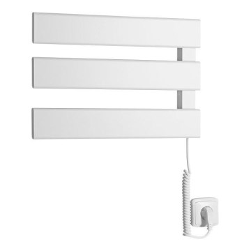 Aqualine - Uscător electric de prosoape ELVIS 50W 46x34 cm alb