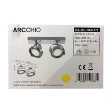 Arcchio - Spot LED dimabil MUNIN 2xES111/GU10/11,5W/230V