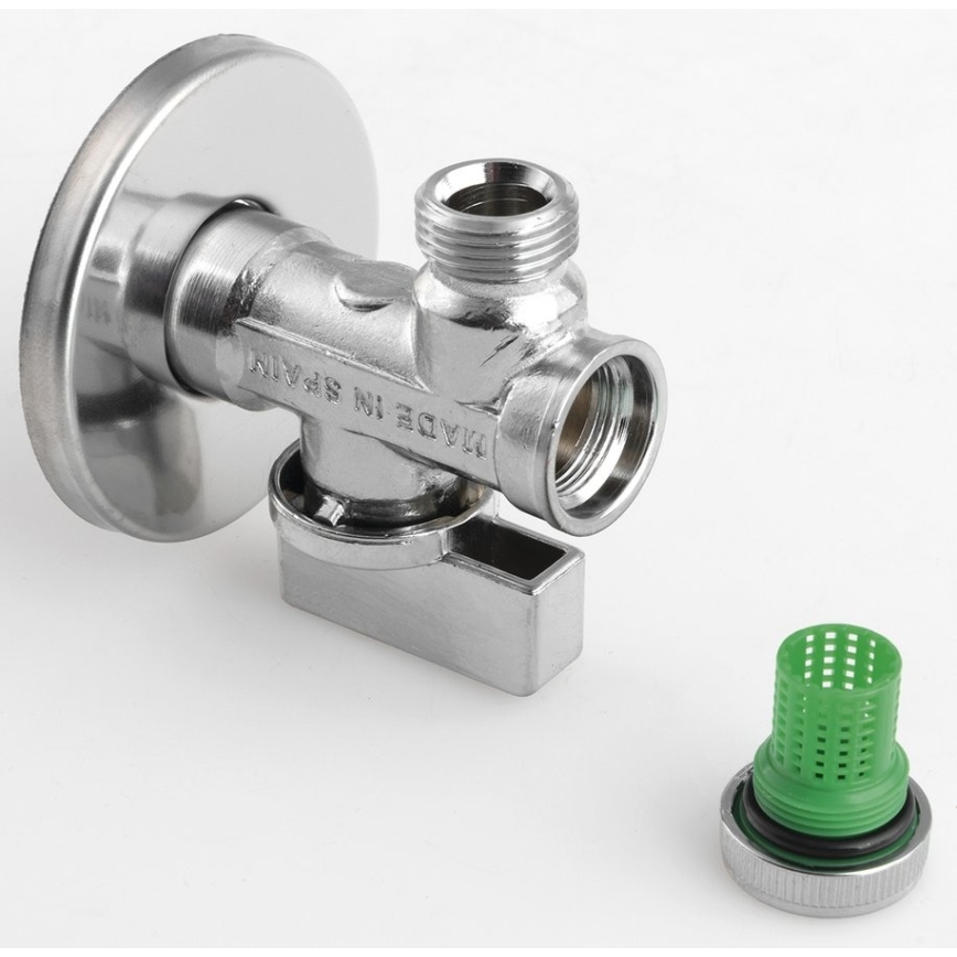 Arco - Ventil unghiular cu filtru, crom lucios