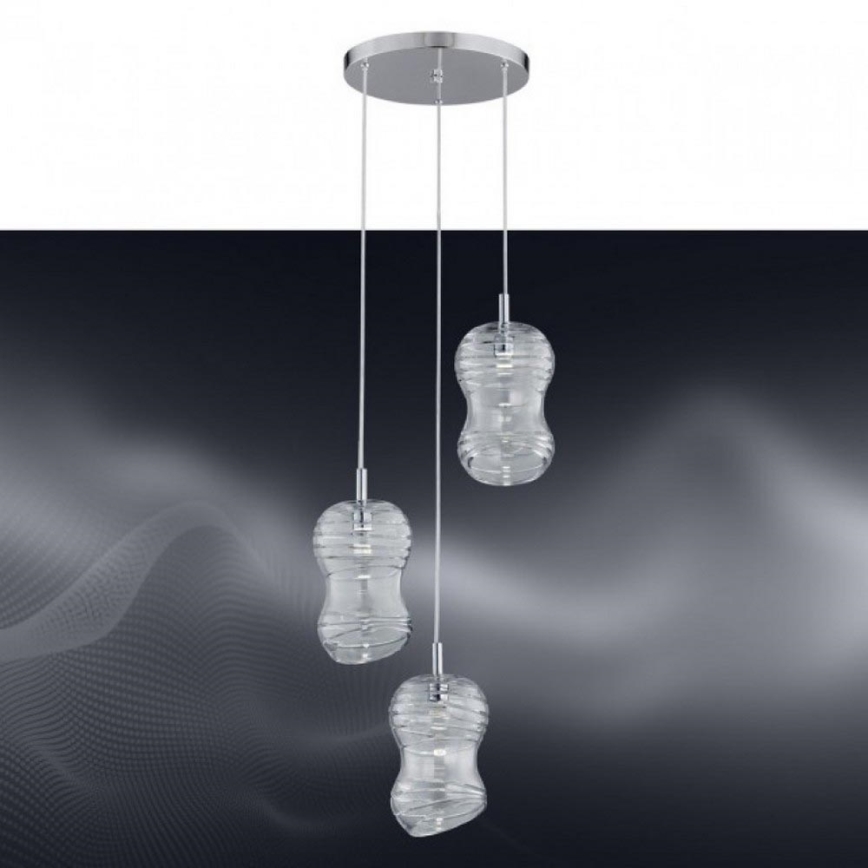 Argon 1356 - Lustră LED pe cablu COMO 3xLED/5W/230V