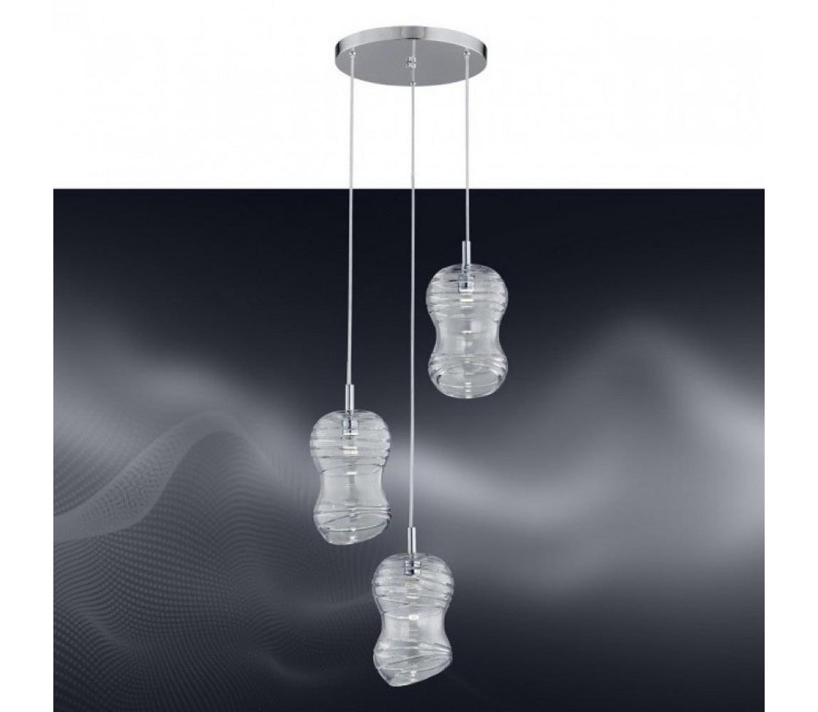 Argon 1356 - Lustră LED pe cablu COMO 3xLED/5W/230V