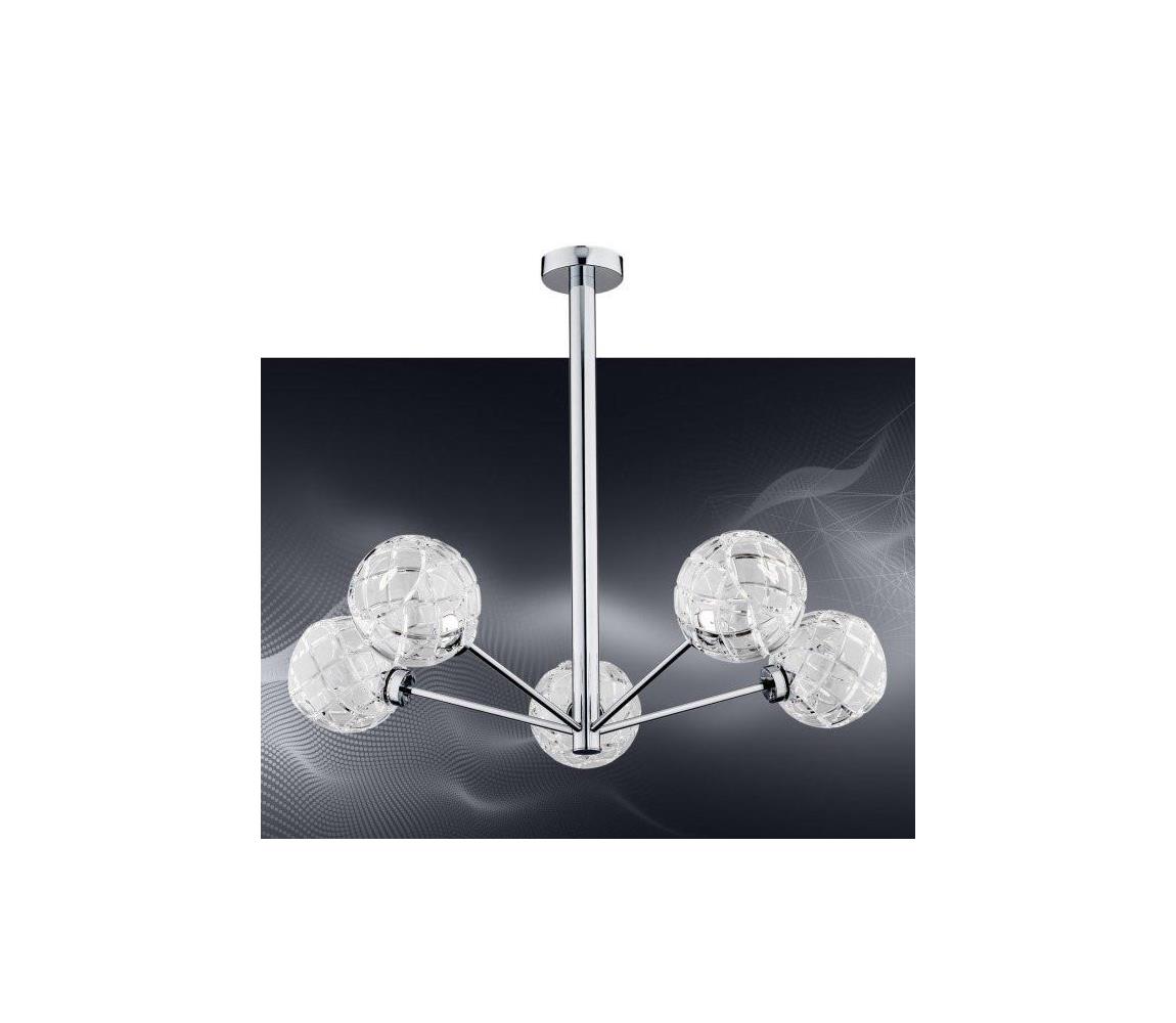 Argon 2072 - Lustră pe tijă LED BELLUNO 5xLED/5W/230V