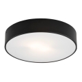 Argon 2084 - Plafonier DARLING 5xE27/15W/230V diametru 60 cm negru