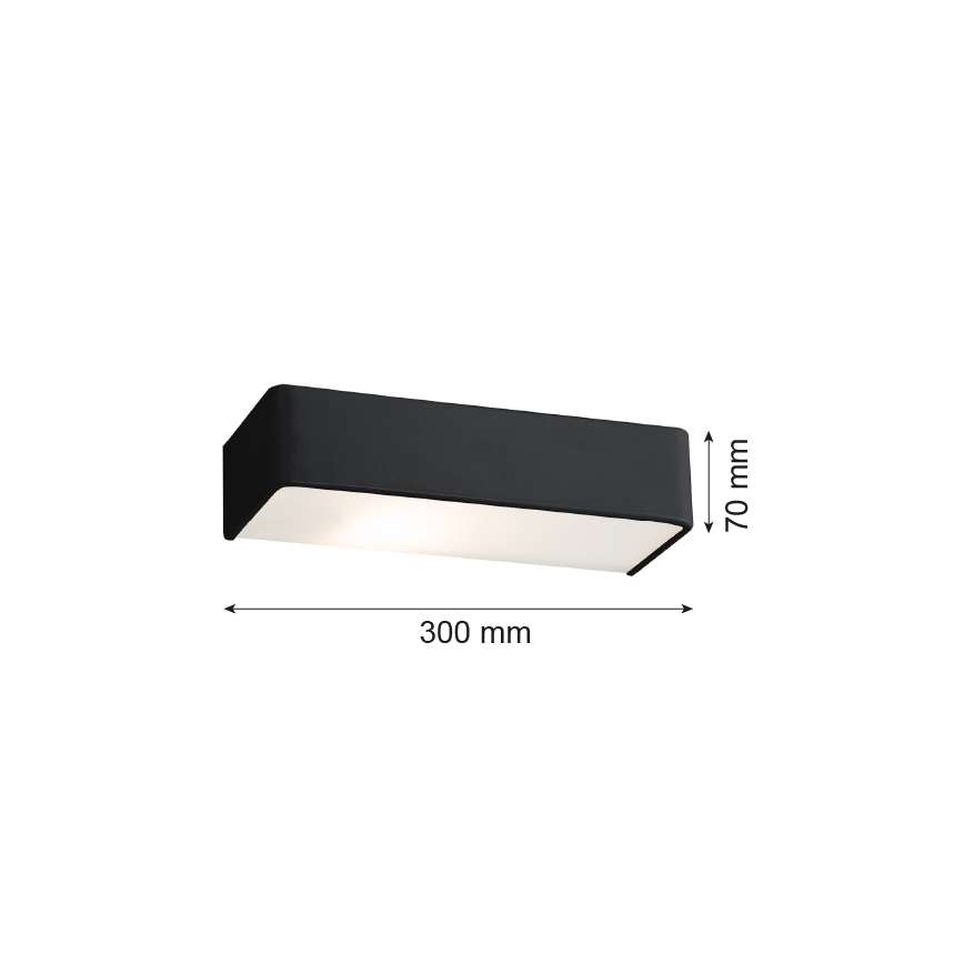 Argon 3075 - Corp de iluminat perete RODAN 1xE27/15W/230V