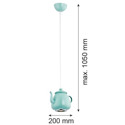 Argon 3652 - Lampa suspendata JAMAJKA 1xGU10/50W/230V