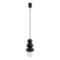 Argon 8788 - Lustră de baie suspendată pe cablu ORLANDO PLUS 1xG9/6W/230V IP44 negru