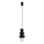 Argon 8788 - Lustră de baie suspendată pe cablu ORLANDO PLUS 1xG9/6W/230V IP44 negru