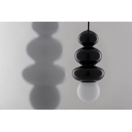 Argon 8788 - Lustră de baie suspendată pe cablu ORLANDO PLUS 1xG9/6W/230V IP44 negru