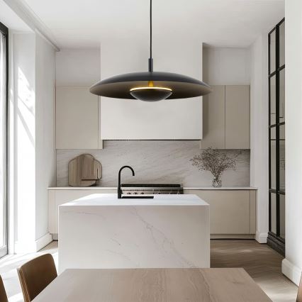 Argon 8868 - Lustră LED suspendată pe cablu BOLTON LED/12,5W/230V 3000K negru