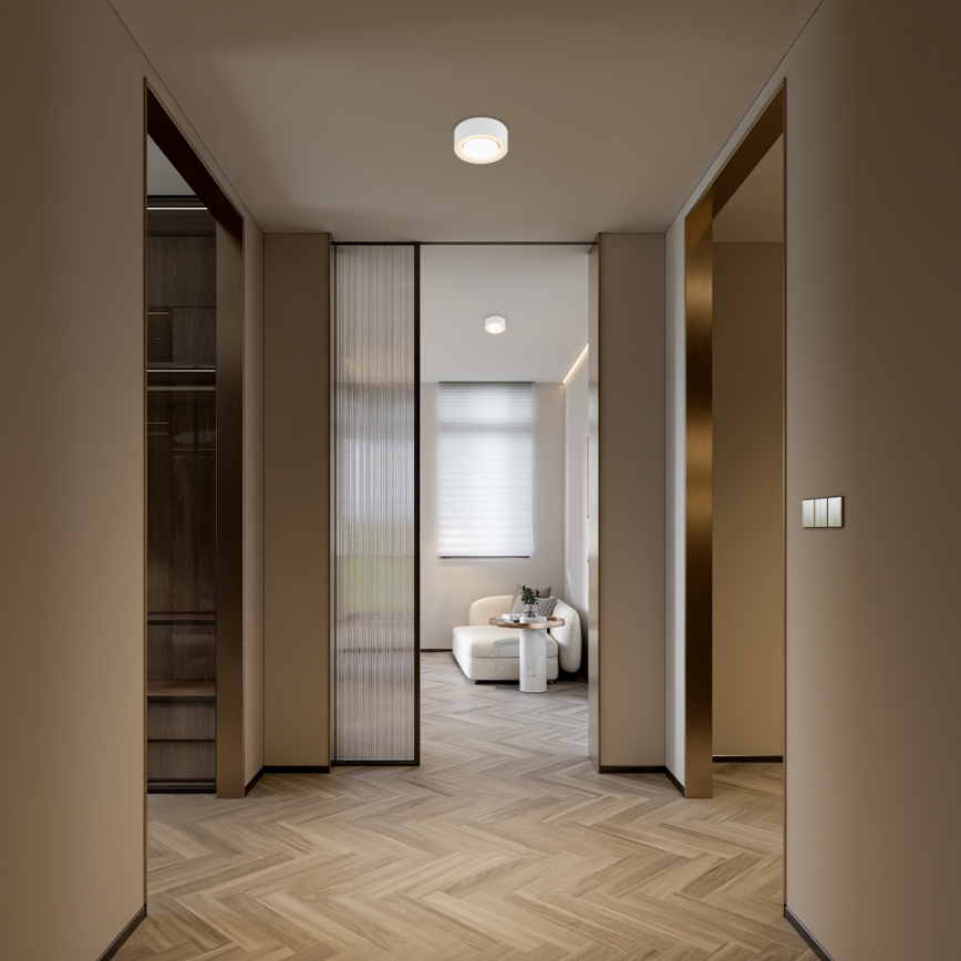 Argon 8915 - Plafonieră ELORA 1xGX53/7W/230V, Ø 11 cm, albă