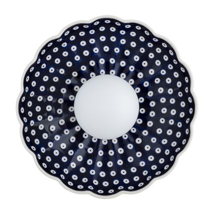 Argon 8933 - Aplică de perete BOLL, 1xG9/6W/230V, albastru