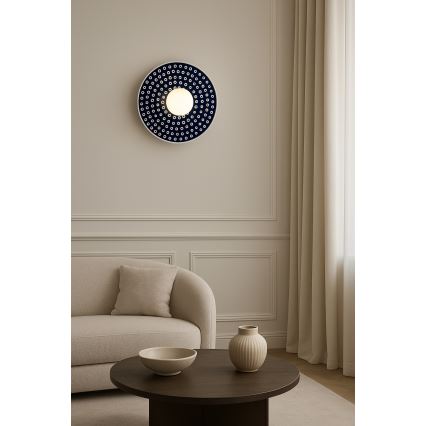 Argon 8935 - Aplica de perete BOLL 1xG9/6W/230V albastră