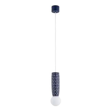 Argon 8937 - Lustră pe cablu BOLL 1xG9/6W/230V albastră