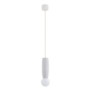Argon 8938 - Lampă suspendată pe cablu BOLL 1xG9/6W/230V albă