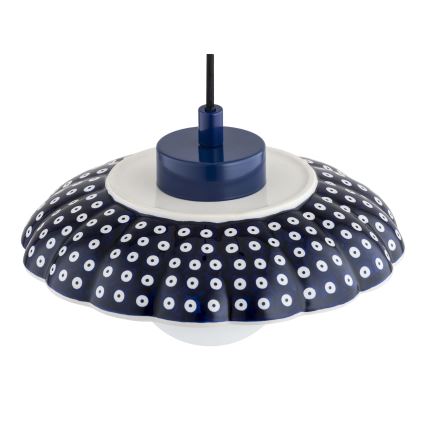 Argon 8948 - Lustru suspendat pe cablu BOLL 1xG9/6W/230V albastru