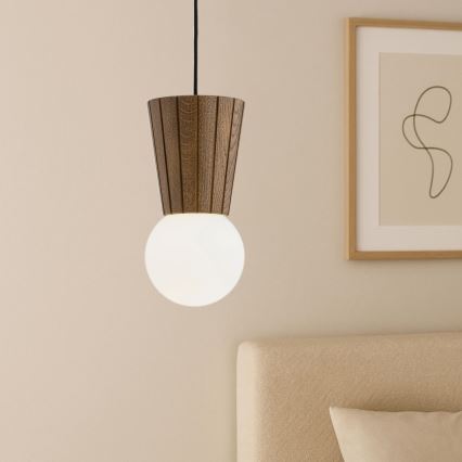 Argon 8952 - Lampă suspendată pentru baie VOLANTE pe cablu, 1xG9/6W/230V, IP44, maro