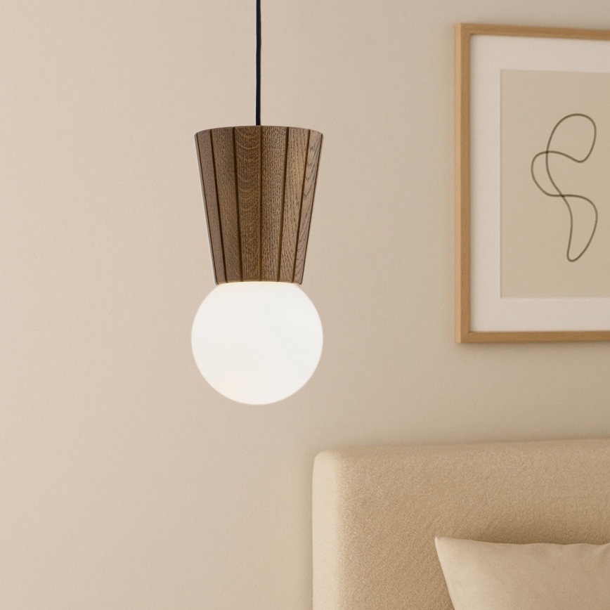 Argon 8952 - Lampă suspendată pentru baie VOLANTE pe cablu, 1xG9/6W/230V, IP44, maro