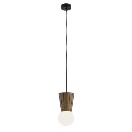 Argon 8952 - Lampă suspendată pentru baie VOLANTE pe cablu, 1xG9/6W/230V, IP44, maro