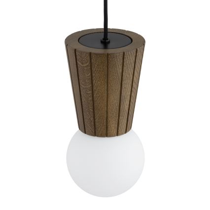 Argon 8952 - Lampă suspendată pentru baie VOLANTE pe cablu, 1xG9/6W/230V, IP44, maro