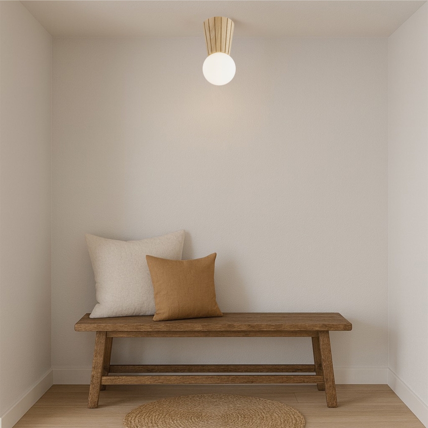 Argon 8973 - Plafonieră VOLANTE pentru baie, 1xG9/6W/230V, IP44, Ø 12 cm, bej