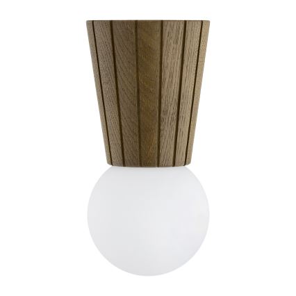 Argon 8974 - Plafonieră de baie VOLANTE 1xG9/6W/230V IP44 Ø 12 cm, maro