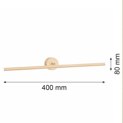 Argon 8992 - Lampă LED pentru tablouri MIRI LED/7,2W/230V 3000K 40 cm bej