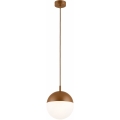 Argon 8998 - Lampă suspendată de exterior LIV, 1x E27 / 15W / 230V, IP44, maro