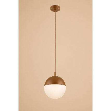 Argon 8998 - Lampă suspendată de exterior LIV, 1x E27 / 15W / 230V, IP44, maro